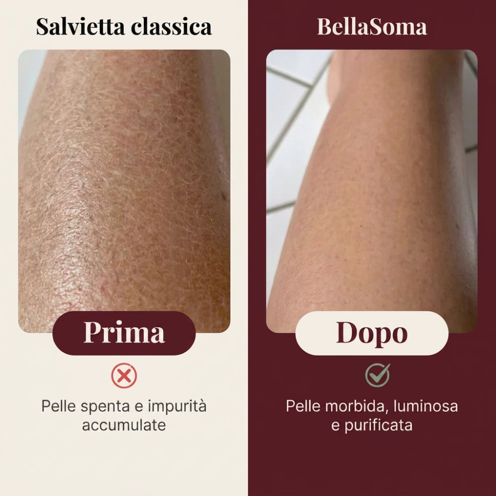 Salvietta esfoliante Bellasoma