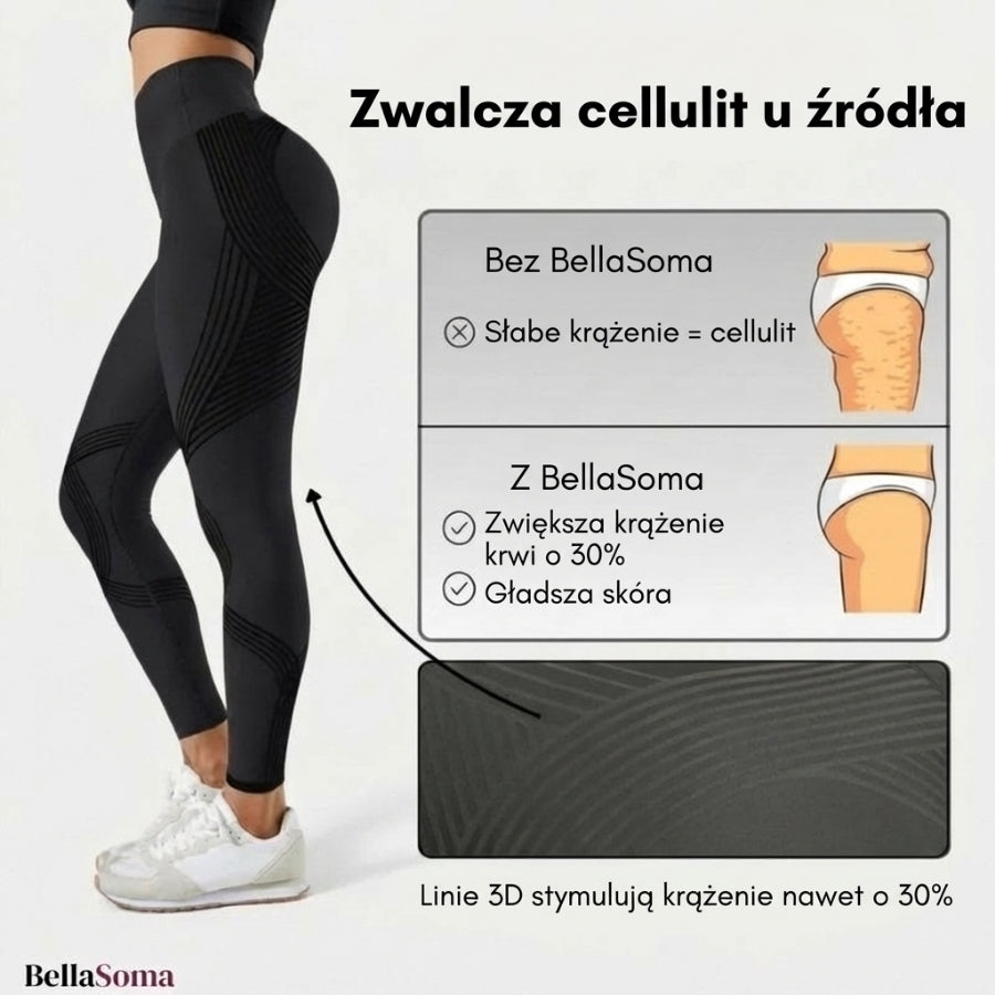 Legginsy modelujące 3D BellaSoma
