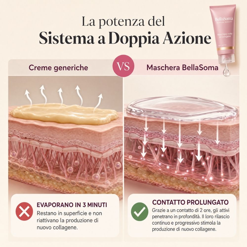 Maschera al Collagene ultra-assorbibile