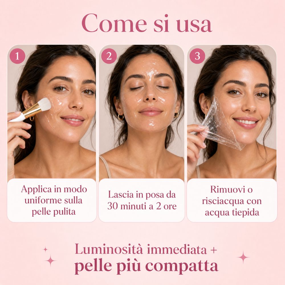 Maschera al Collagene ultra-assorbibile