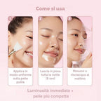 Maschera notte al collagene