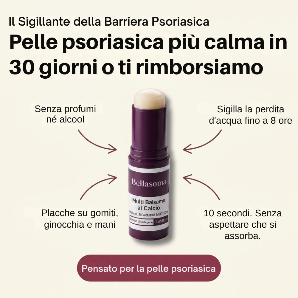 Balsamo al Calcio per Psoriasi e Eczema