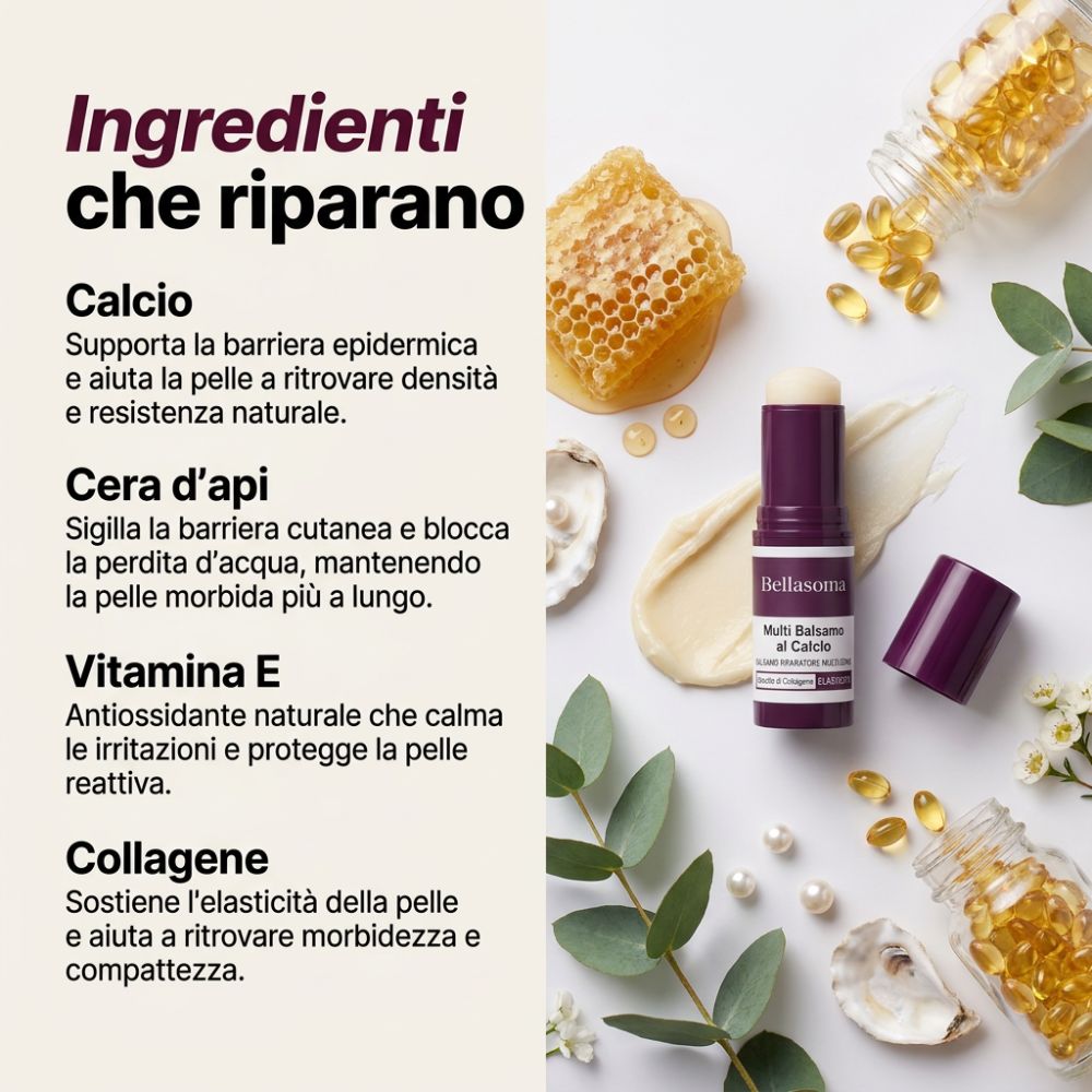 Balsamo al Calcio per Psoriasi e Eczema
